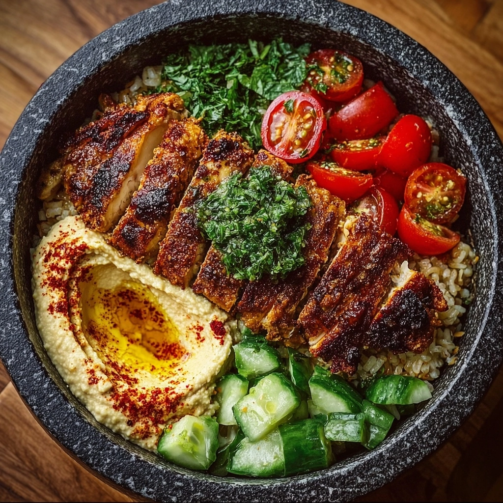 Lemon Parmesan Roasted Zucchini Bowl Recipe