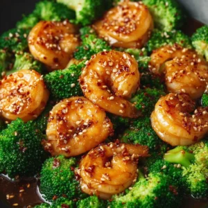 Shrimp & Broccoli Stir Fry in Garlic Sauce Recipe
