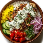 Greek Chicken Gyro Bowl with Honey Whipped Feta Recipe