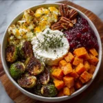 Bowl with Whipped Feta & Cranberry Glaze Recipe