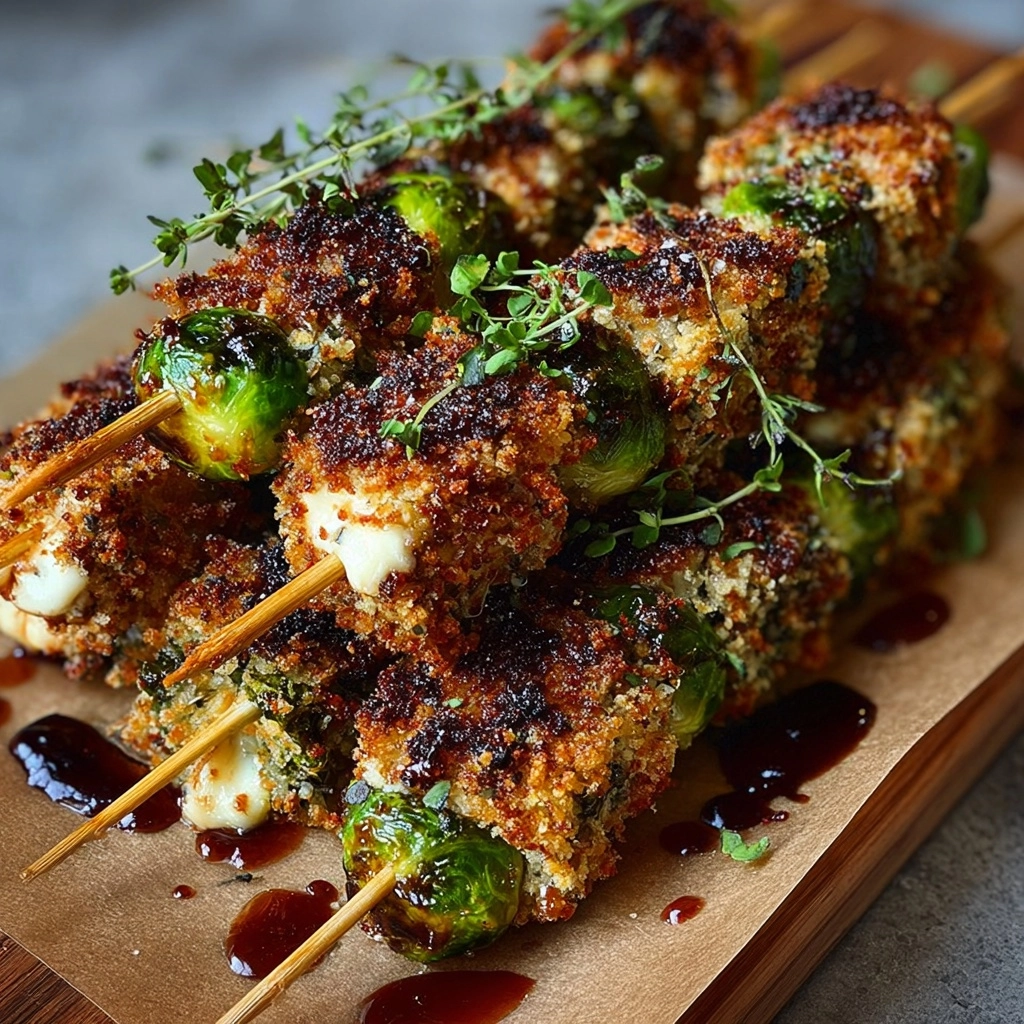 Skewers with Raspberry Chili Honey Glaze Recipe - Recipe Image