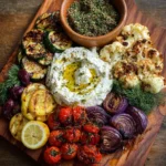 Roasted Veg & Almond Crunch Recipe