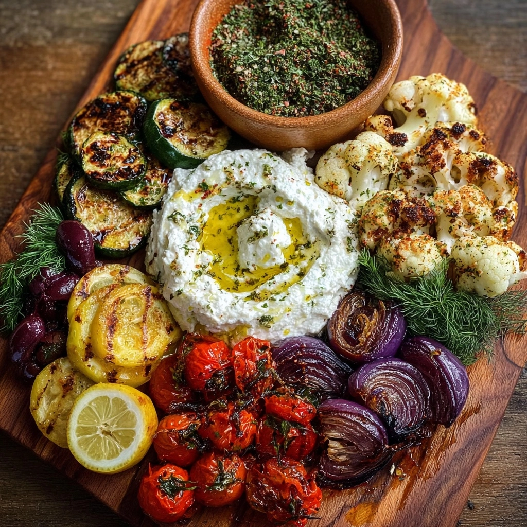 Roasted Veg & Almond Crunch Recipe