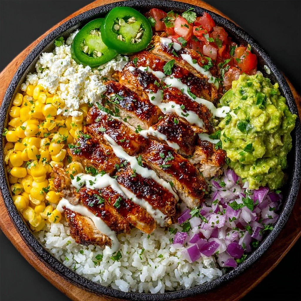 Lemon Dijon Chicken Orzo Bowl with Garlic Whipped Feta Recipe - Recipe Image