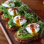 Burrata & Avocado Toasts with Spicy Maple Drizzle Recipe