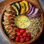 Lemon Dill Chicken Grain Bowl Recipe