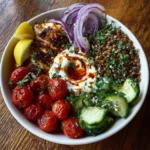 Mediterranean Lentil Quinoa Bowl Recipe