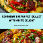 Southern Breakfast Skillet with Grits & Scrambled Eggs Recipe