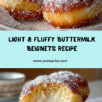 Light & Fluffy Buttermilk Beignets Recipe