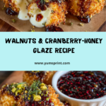 Walnuts & Cranberry-Honey Glaze Recipe