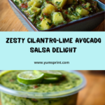 Cilantro-Lime Avocado Salsa Recipe
