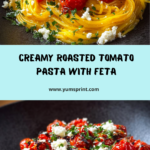 Creamy Roasted Tomato Pasta with Feta Recipe