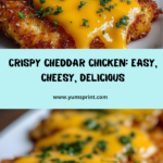 Crispy Cheddar Chicken Recipe