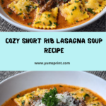 Short Rib Lasagna Soup Recipe