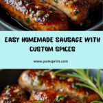 Homemade Sausage Recipe