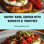 with Roasted Tomato and Burrata Topping Recipe
