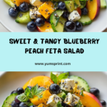 Blueberry Peach Feta Salad Recipe