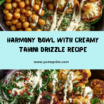 Harmony Bowl with Creamy Tahini Drizzle Recipe
