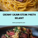 Creamy Cajun Steak Pasta Recipe
