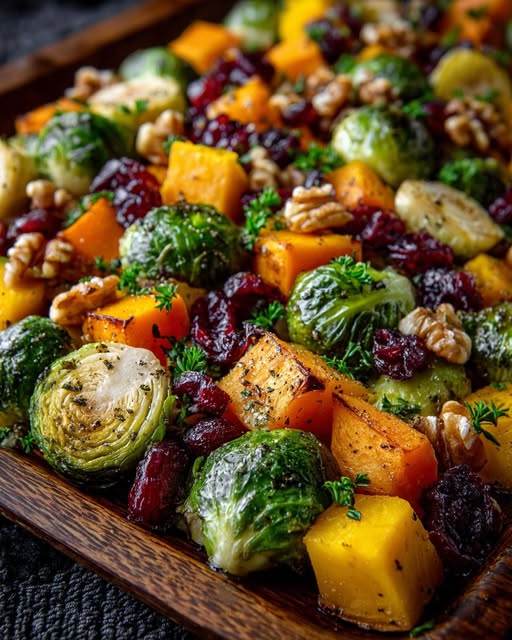 Squash with Maple Walnuts & Cranberries Recipe 3 Squash with Maple Walnuts & Cranberries Recipe - Recipe Image