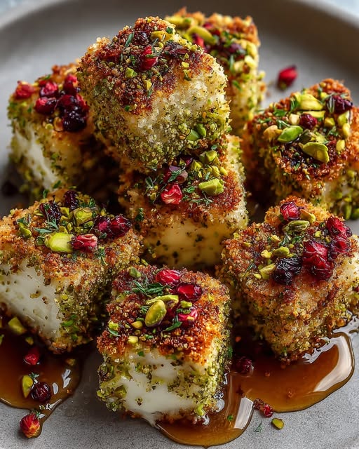 membert Bites with Raspberry Honey Glaze Recipe