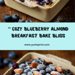 Blueberry Almond Ricotta Breakfast Bake Recipe