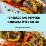 Sausage and Peppers Sandwich with Cheese Recipe
