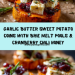 Brie Melt Pools & Cranberry Chili Honey Recipe