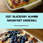 Blueberry Almond Cottage Cheese Breakfast Casserole Recipe