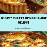 Elegant Ricotta & Spinach Quiche Recipe