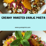 Creamy Roasted Garlic Pasta Recipe