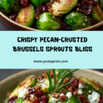 Transfer Brussels sprouts to a serving platter Recipe