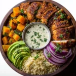 wl with Avocado Salsa + Lemon Yogurt Dip Recipe