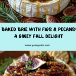 Warm Baked Brie with Figs and Pecans Recipe