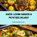 Greek Lemon Chicken & Potatoes Recipe
