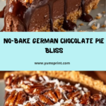 No-Bake German Chocolate Pie Recipe