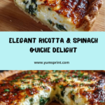 Elegant Ricotta and Spinach Quiche Recipe