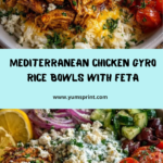 n Gyro Rice Bowl with Creamy Garlic Feta Recipe
