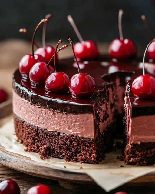 Chocolate Cherry Cake Recipe