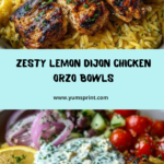 Orzo Bowl with Garlic Feta Yogurt Sauce Recipe