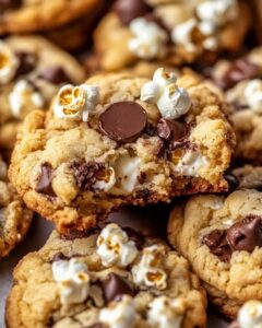 Popcorn Chocolate Chip Cookies Recipe