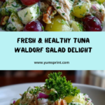 Healthy Tuna Waldorf Salad Recipe