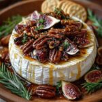 Warm Baked Brie with Figs and Pecans Recipe