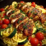 Greek Chicken Gyro Bowl with Lemon Whipped Feta & Cucumbers Recipe