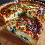 Elegant Ricotta and Spinach Quiche Recipe