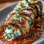 Eggplant Rollatini with Ricotta and Spinach Recipe