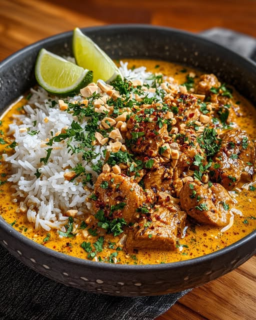 Slow Cooker Peanut Chicken Recipe