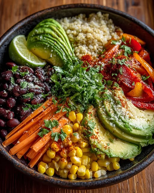 Fiesta Veggie Power Bowl Recipe