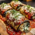 Eggplant Rollatini with Ricotta and Spinach Recipe