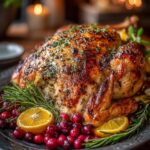 Festive Citrus-Cranberry Holiday Turkey Recipe